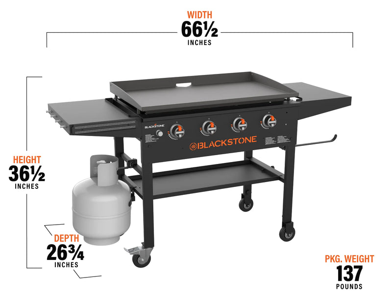 Blackstone - 36" Original Griddle Cooking Station W/Hard Cover - 2149