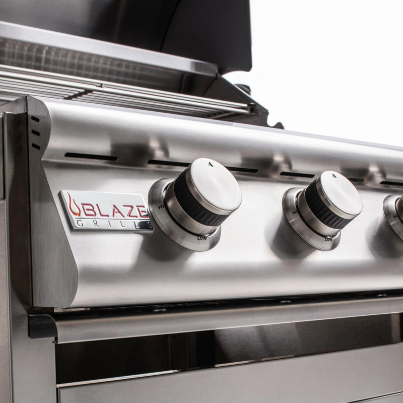 Blaze Prelude LBM 25-Inch 3-Burner Freestanding Gas Grill - BLZ-3LBM-LP/NG