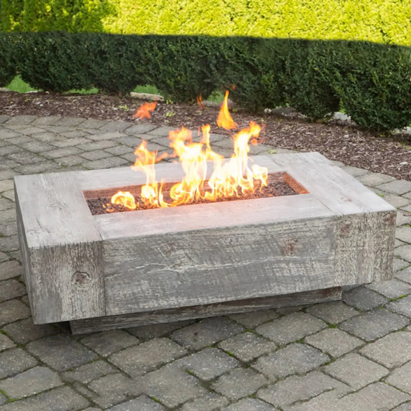 The Outdoor Plus Coronado Wood Grain Fire Pit 60" - OPT-COR60