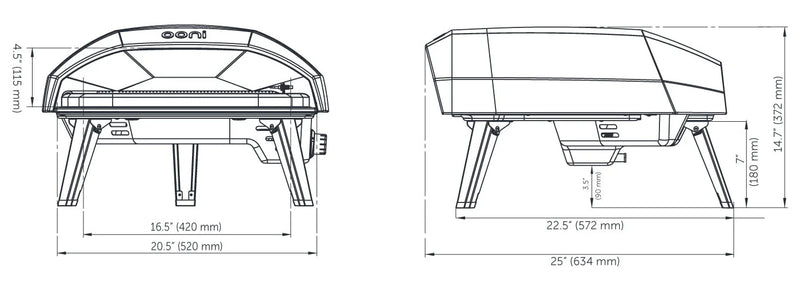 Ooni Koda 16 Gas Powered Pizza Oven