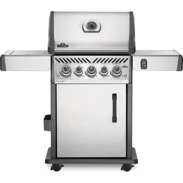 Napoleon Rogue® SE 425 RSIB Stainless Steel Gas Grill with Infrared Side Burner and Rear Burner - RSE425RSIBPSS-1