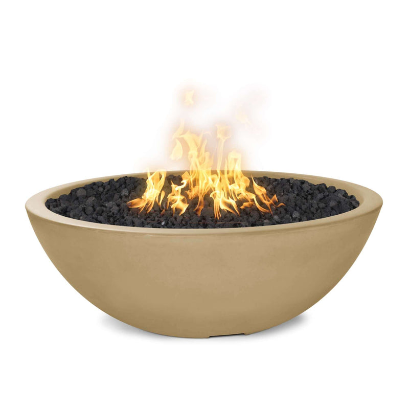 60" Sedona Concrete Narrow Ledge Fire Pit- OPT-SED60