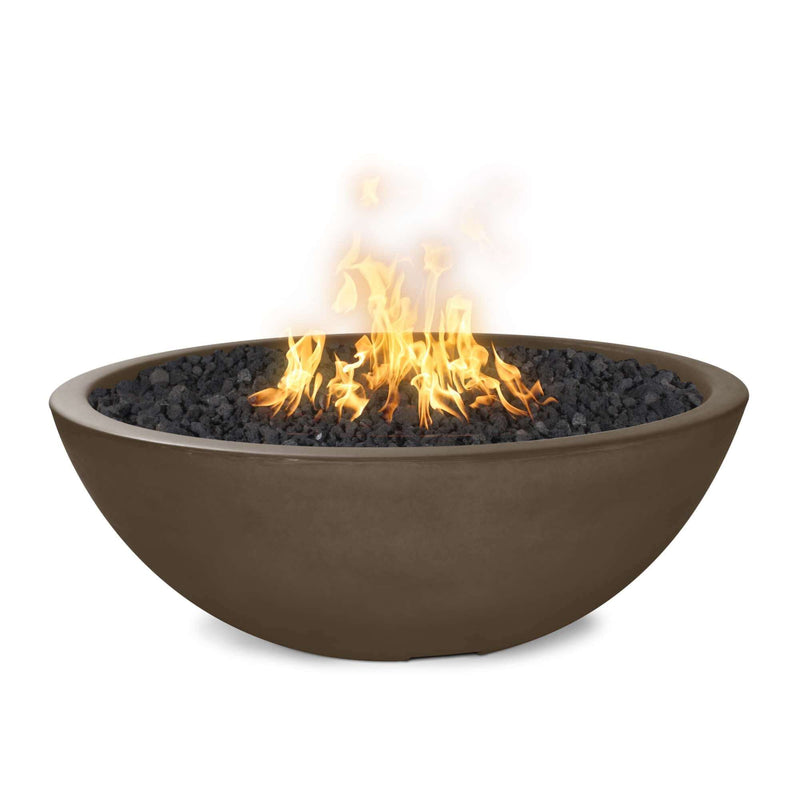 60" Sedona Concrete Narrow Ledge Fire Pit- OPT-SED60