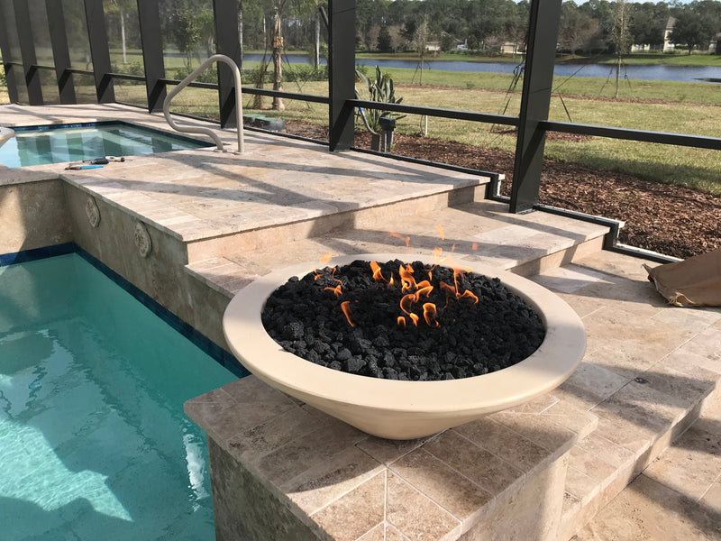 31" Cazo GFRC Fire Bowl- OPT-31RFO