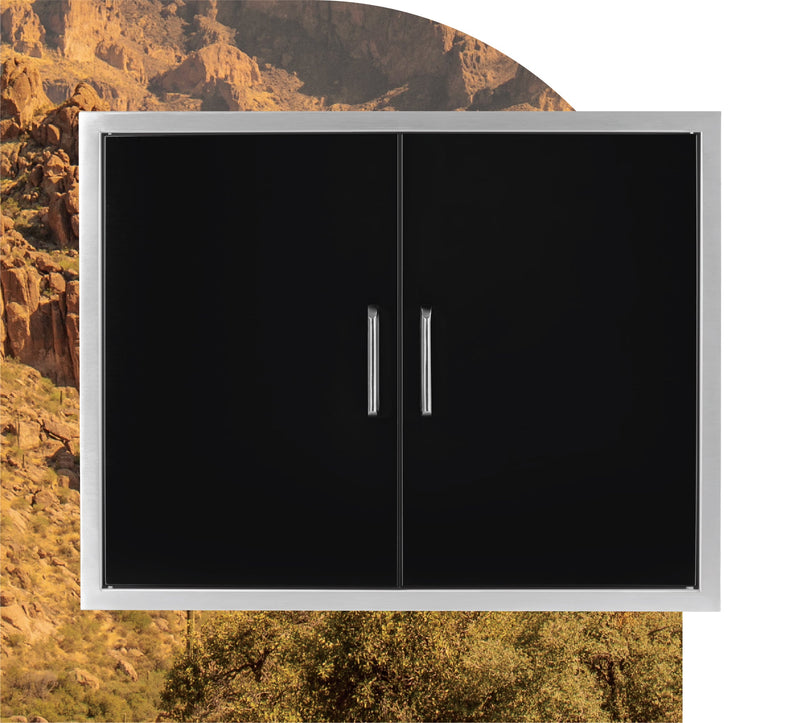 Wildfire 38 X 24 Double Access Door - WF-DDR3824-BSS