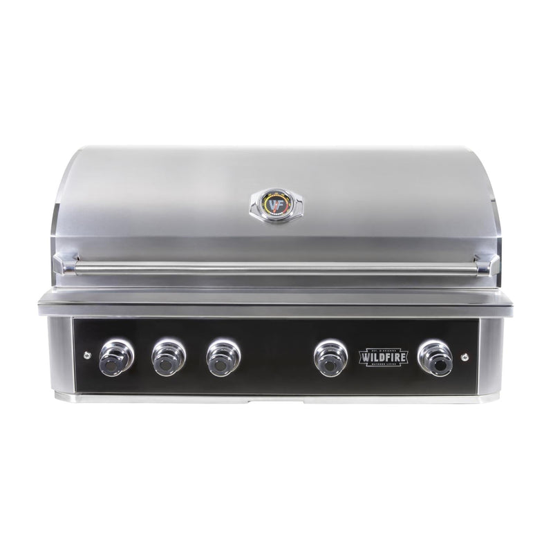 Wildfire Ranch PRO 42-Inch Black 304 SS Gas Grill - WF-PRO42G-RH-LP/NG