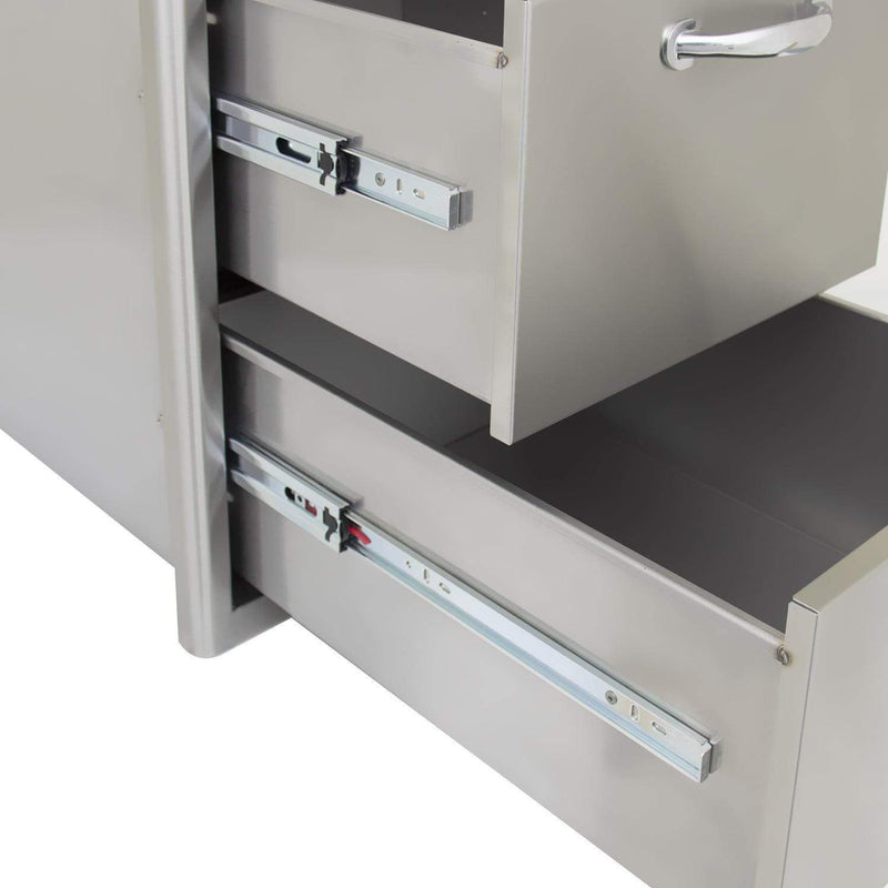 Blaze 16" Triple Access Drawer in Stainless Steel (BLZ-DRW3-R)