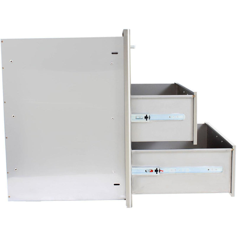 Blaze 30" Triple Access Drawer in Stainless Steel (BLZ-30W-3DRW)