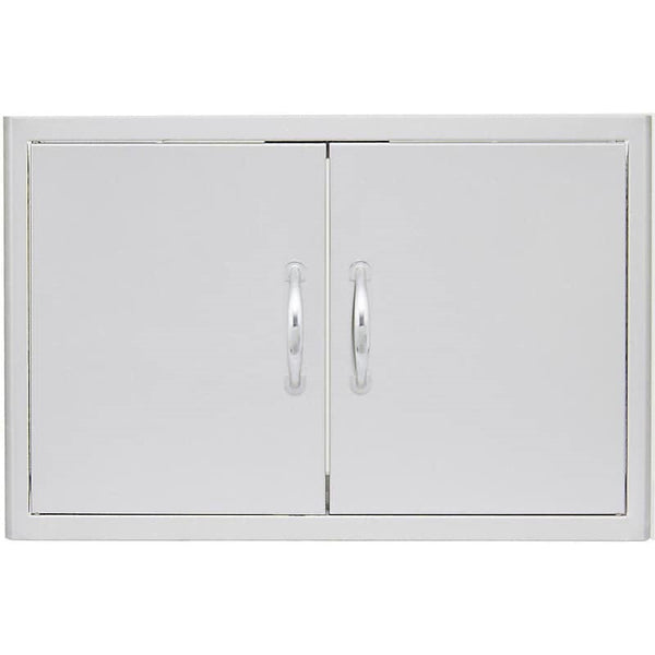 Blaze 32" Double Access Door With Paper Towel Holder in Stainless Steel (BLZ-AD32-R)