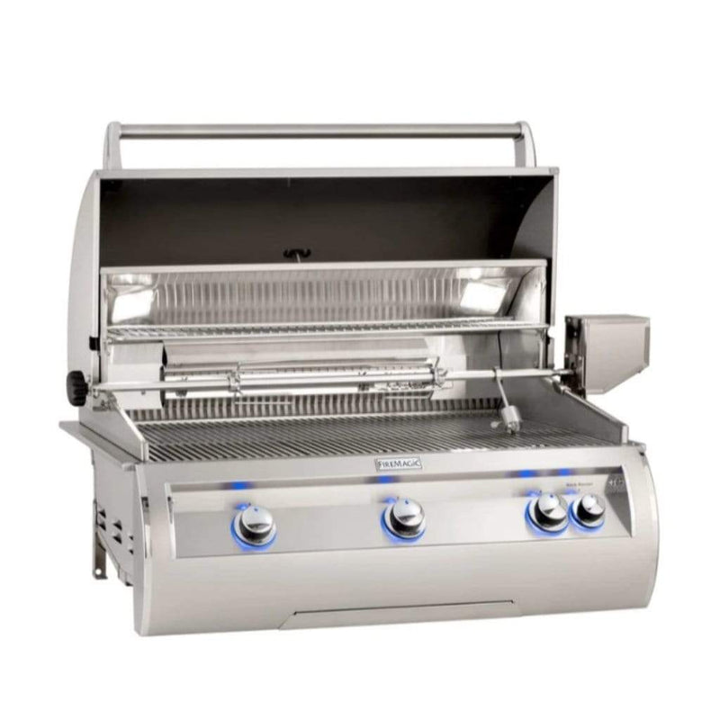 Fire Magic 36" 3-Burner Echelon Diamond Built-In Gas Grill w/ Rotisserie & Analog Thermometer (E790i)