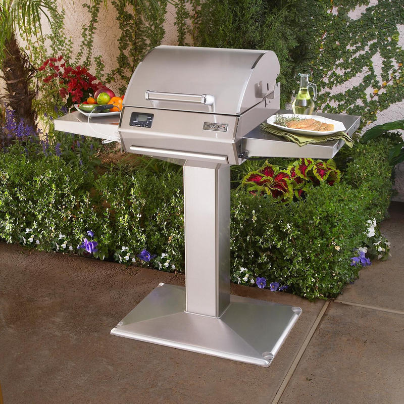 Fire Magic - E250s 1800 Watt Electric Grill On Patio Post - E251S-1Z1E-P6