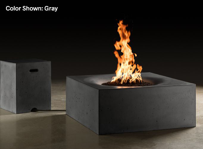 Slick Rock Concrete - Horizon Series 36-Inch Square Fire Table KHF36