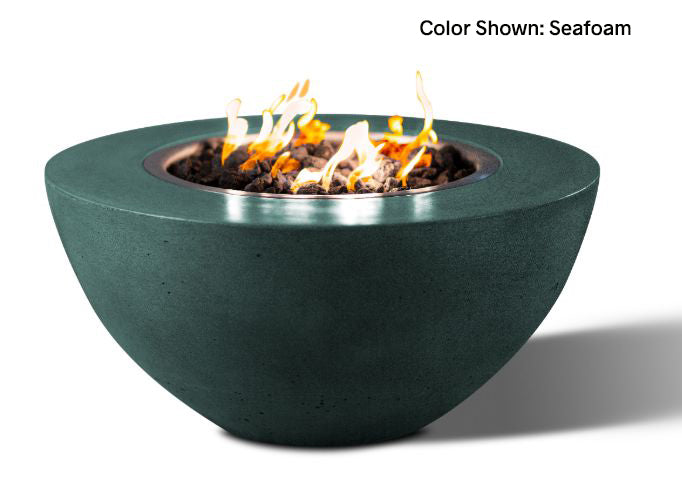 Slick Rock Concrete - Oasis Series 34-Inch Round Fire Bowl KOF34