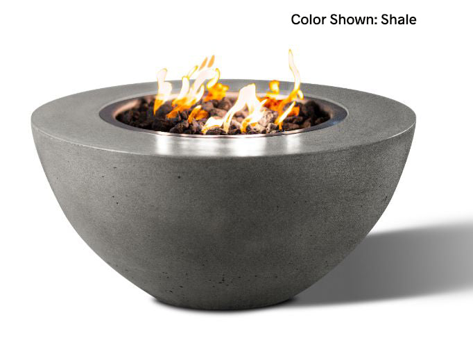 Slick Rock Concrete - Oasis Series 34-Inch Round Fire Bowl KOF34