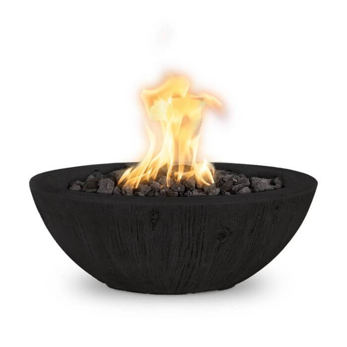 27" Sedona Wood Grain Fire Bowl- OPT-27RWGFO