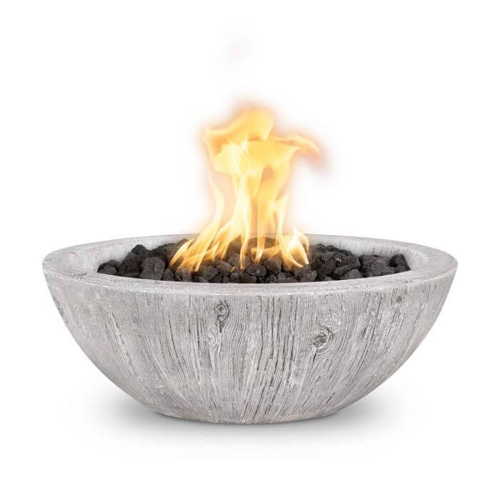 27" Sedona Wood Grain Fire Bowl- OPT-27RWGFO