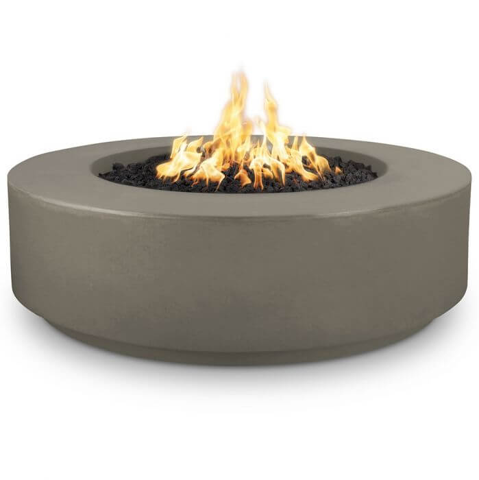 42" Florence Concrete Fire Pit - 12" Tall - OPT-FL42