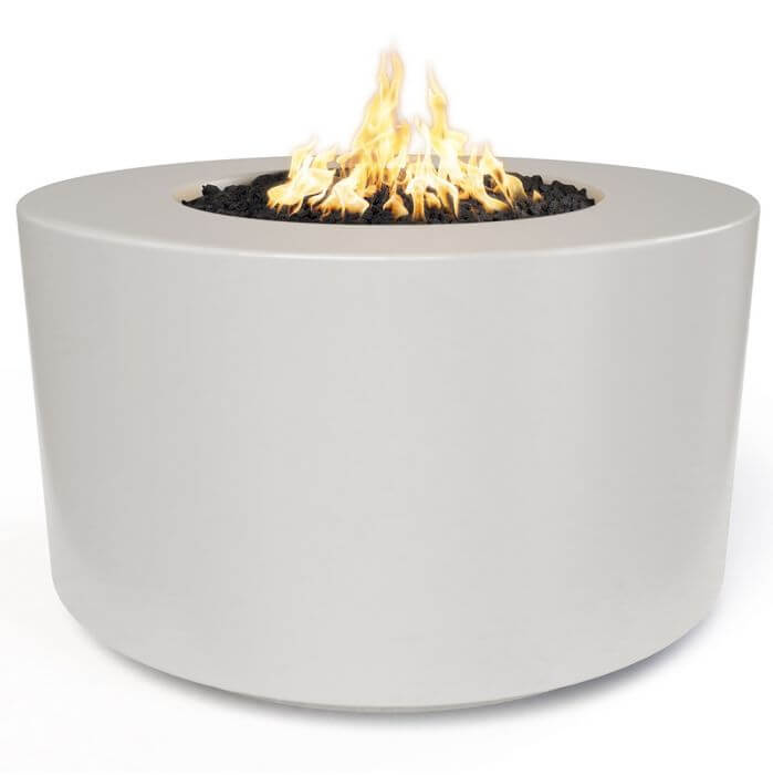 42" Florence Concrete Fire Pit - 24" Tall - OPT-FL4224