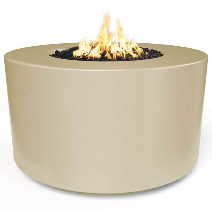 42" Florence Concrete Fire Pit - 24" Tall - OPT-FL4224