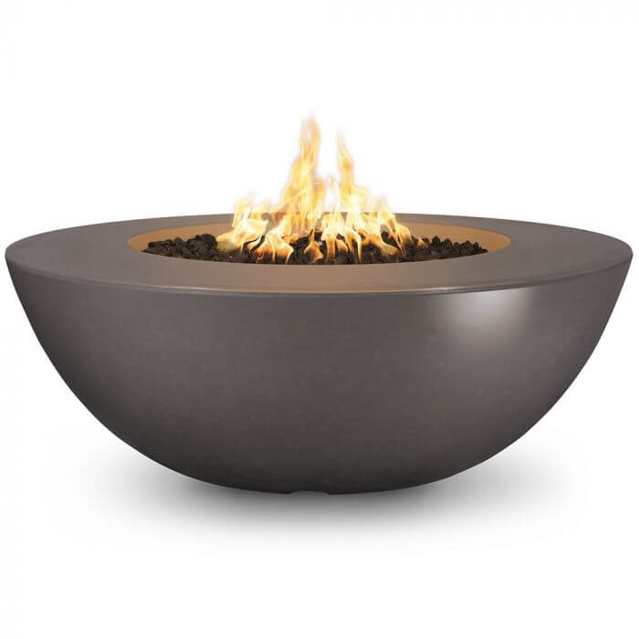 48" Sedona Wide Ledge Concrete Fire Pit- OPT-SEDWL48