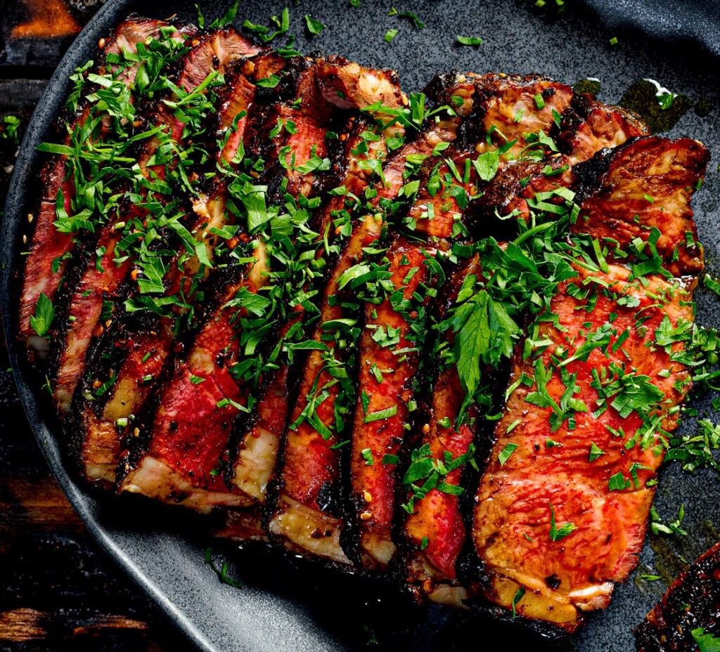 Boneless Ribeye (Entrecôte), Cooked