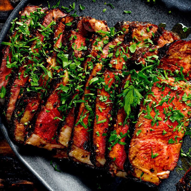 Boneless Ribeye (Entrecôte), Cooked