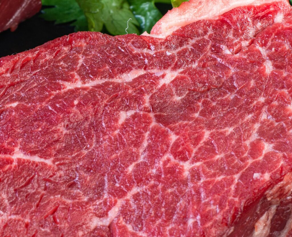 Filet Mignon, Marbling close-up
