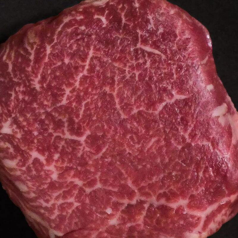 Wagyu Tenderloin, Marbling close-up