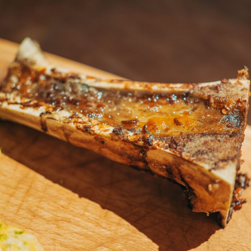 Beef Bone Marrow, Cooked